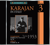 TCHAIKOVSKY, P.I.: Symphony No. 5 / SIBELIUS, J.: Finlandia (Karajan in Italy, Vol. 3) (Karajan) (1953)