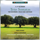 TELEMANN, G.P.: Trio Sonatas (Biondi, Tripla Concordia)