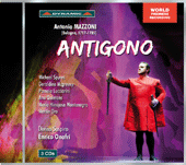 MAZZONI, A.M.: Antigono [Opera] (Spyres, McGreevy, Lucciarini, Quintans, Divino Sospiro, Onofri)