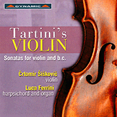 TARTINI, G.: Sonatas for Violin and Basso Continuo, Vol. 1 (Tartini's Violin) (Šiškovic, Ferrini)