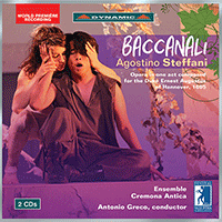 STEFFANI, A.: Baccanali [Opera] (Caccamo, Donini, Leoci, Magnarello, Cremona Antiqua, Greco)