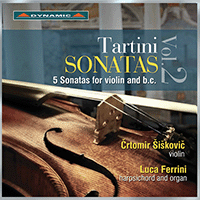 TARTINI, G.: Sonatas for Violin and Basso Continuo, Vol. 2 (Šiškovic, Ferrini)