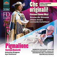 DONIZETTI, G.: Pigmalione (Il) [Opera] / MAYR, G.S.: Che originali! [Opera] (Siragusa, Aya Wakizono, B. de Simone, Amarù, Cortellazzi, G. Capuano)