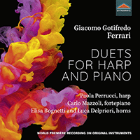 FERRARI, G.G.: Duets for Harp and Piano (Perrucci, Mazzoli)