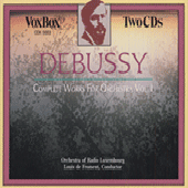 DEBUSSY, C.: Orchestral Works (Complete), Vol. 1 - Nocturnes / Images / Prélude à l'après-midi d'un faune (Luxembourg Radio Orchestra, Froment)