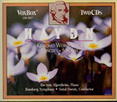 HAYDN, J.: Keyboard Works, Vol. 1 - Piano Concertos / Piano Sonatas / Divertimento, Hob.XIV:4 (Alpenheim, Bamberg Symphony, A. Doráti)