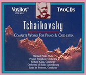 TCHAIKOVSKY, P.I.: Piano and Orchestra Works (Complete) (Ponti, Prague Symphony, Luxembourg Radio Orchestra, Kapp, Froment)