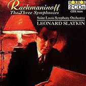 RACHMANINOV, S.: Symphonies Nos. 1-3 (Saint Louis Symphony, L. Slatkin)