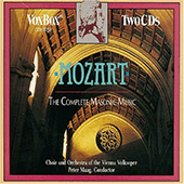MOZART, W.A.: Masonic Music (Complete) (Vienna Volksoper Chorus and Orchestra, Maag)