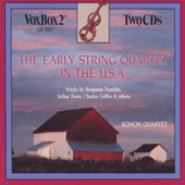 Chamber Music (String Quartet) - FRANKLIN, B. / GRIFFES, C.T. / MASON, D.G. (The Early String Quartet in the U.S.A.) (Kohon String Quartet)