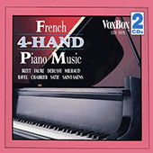 Piano Duets - BIZET, G. / FAURÉ, G. / DEBUSSY, C. / MILHAUD, D. / RAVEL, M. (French 4-Hand Piano Music) (B. and W. Klien, Deas, Glazer, Dosse, Petit)