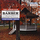 BARBER, S.: Symphonies Nos. 1 and 2 / Adagio for Strings / Piano Concerto, Op. 38 / HANSON, H.: Piano Concerto, Op. 36 (Ruskin, E. List, Nice)