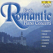 Piano Concertos (Early Romantic) - CLEMENTI, M. / FIELD, J. / HUMMEL, J.N. / CRAMER, J.B. / CZERNY, C. (Blumental, Kyriakou, Galling, Akiko Sagara)