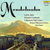 MENDELSSOHN, Felix: Symphonies Nos. 3, 