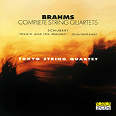 BRAHMS, J.: String Quartets Nos. 1-3 (Complete) / SCHUBERT, F.: String Quartets Nos. 12, 