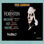 BRUCKNER, A.: Symphony No. 8 (1890 edition, ed. L. Nowak) / LISZT, F.: Faust Symphony / WAGNER, R.: A Faust Overture (Horenstein)