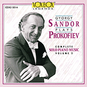 PROKOFIEV, S.: Piano Solo Music, Vol. 2 (Complete) - 10 Pieces / Sarcasms / Things in Themselves / Old Grandmother's Tales / Pensées (Sandor)