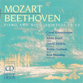 BEETHOVEN, L.: Piano Quintet in E-Flat Major / MOZART, W.A.: Piano Quintet in E-Flat Major