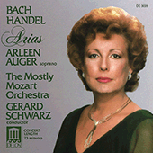 AUGER, Arleen: Arias - BACH, J.S. / HANDEL, G.