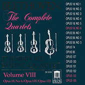 BEETHOVEN, L.: String Quartets (Complete), Vol. 8 - Nos. 6 and 16 (Orford String Quartet)