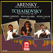 ARENSKY, A.: Piano Trio No. 1 / TCHAIKOVSKY, P.: Piano Trio in A Minor (Cardenes, Solow, Golabek)