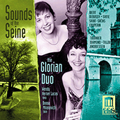 DIAMOND, D.: Concert Piece / TOURNIER, M.: 2 Preludes romantiques / SAINT-SAENS, C.: Fantaisie in A Major (Sounds of the Seine) (Glorian Duo)