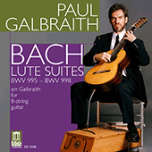 BACH, J.S.: Lute Music (arr. for guitar) (Galbraith)