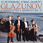 GLAZUNOV, A.: 5 Novelettes / String Quartet No. 5 (St. Petersburg String Quartet)