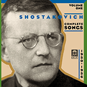 SHOSTAKOVICH, D.: Songs (Complete), Vol. 1 - Vocal Cycles of the Fifties (1950-1956)