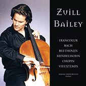 Cello Recital: Bailey, Zuill - FRANCOEUR, F. / BACH, J.S. / BEETHOVEN, L. / MENDELSSOHN, Felix / CHOPIN, F. / VIEUXTEMPS, H.