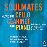 Chamber Music (Clarinet) - BEETHOVEN, L. van / RADZYNSKI, J. / BRAHMS, J. (Soulmates) (A. and U. Vardi, Erez)