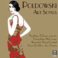 Vocal Recital (Soprano): Zuluaga, Angelique - POLDOWSKI / DEBUSSY, C. / HAHN, R. / AUBERT, L. (Art Songs)