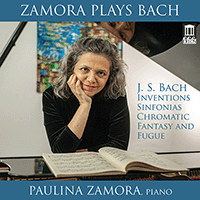 ZAMORA PLAYS BACH Zamora,Paulina