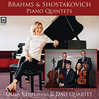 BRAHMS, J. / SHOSTAKOVICH, D.: Piano Quintets (Kern, Dalí Quartet)