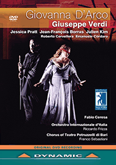 VERDI, G.: Giovanna d'Arco (Festival della Valle d'Itria, 2013) (NTSC)