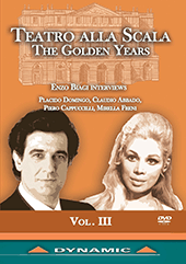 TEATRO ALLA SCALA - The Golden Years, Vol. 3 (Documentaries, 1981) (NTSC)