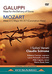 GALUPPI, B.: Mass for the Delivery of Slaves / MOZART, W.A.: Mass No. 16, 