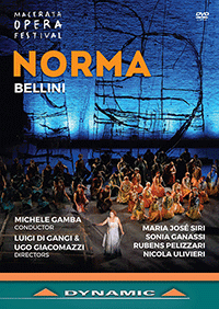 BELLINI, V.: Norma [Opera] (Sferisterio Opera Festival, 2016) (NTSC)