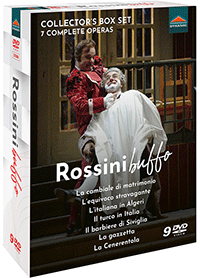 ROSSINI, G.: Rossini buffo [Operas] (2006-2014) (9-DVD Box Set) (NTSC)