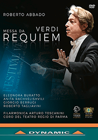 VERDI, G.: Messa da Requiem (Buratto, Rachvelishvili, Berrugi, Tagliavini, Filarmonica Arturo Toscanini, R. Abbado) (NTSC)