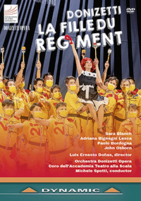 DONIZETTI, G.: Fille du régiment (La) [Opera] (Fondazione Teatro Donizetti, 2021) (NTSC)