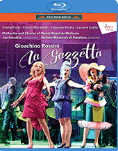 ROSSINI, G.: Gazzetta (La) (Opéra Royal de Wallonie, 2014) (Blu-ray, HD)