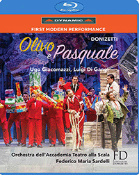 DONIZETTI, G.: Olivo e Pasquale [Opera] (Fondazione Donizetti, 2016) (Blu-ray, HD)