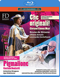 MAYR, J.S.: Che originali / DONIZETTI, G.: Il Pigmalione [Operas] (Fondazione Donizetti, 2017) (Blu-ray, HD)