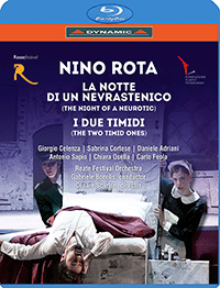 ROTA, N.: Notte di un nevrastenico (La) / I due timidi [Operas] (Reate Festival, 2017) (Blu-ray, HD)