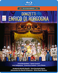 DONIZETTI, G.: Enrico di Borgogna [Opera] (Fondazione Teatro Donizetti, 2018) (Blu-ray, HD)