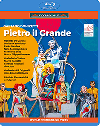 DONIZETTI, G.: Pietro il grande, czar delle Russie [Opera] (Fondazione Teatro Donizetti, 2019) (Blu-ray, HD)