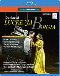 DONIZETTI, G.: Lucrezia Borgia [Opera] (Fondazione Teatro Donizetti, 2019) (Blu-ray, HD)