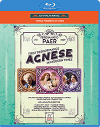 PAER, F.: Agnese [Opera] (Teatro Regio Torino, 2019) (Blu-ray, HD)