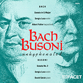 BACH, J.S.: Sonata No. 6 for Violin and Harpsichord in G Major / BUSONI, F.: Violin Sonata No. 2